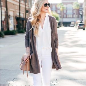 Madewell Ryder Cardigan Duster Sweater